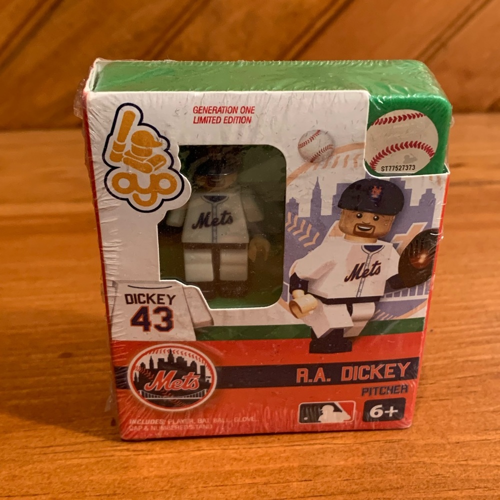 R.A. Dickey New York Mets NY Action Figure Brand New Hall of Fame Nominee HOF